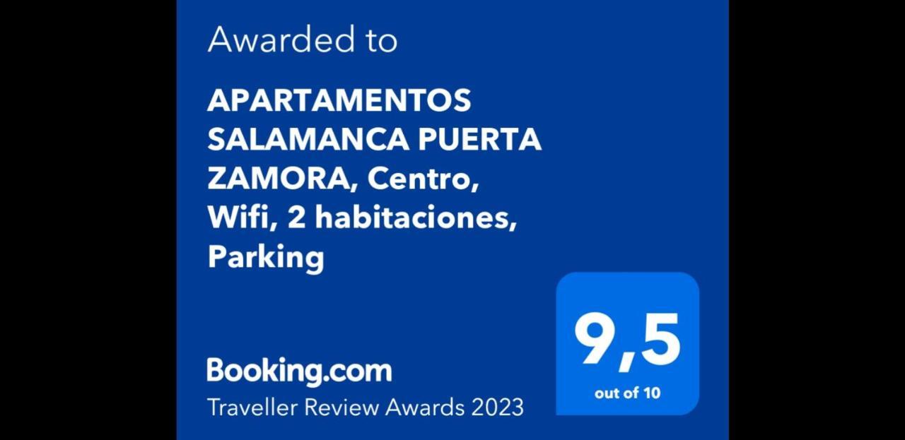 Apartamentos Salamanca Puerta Zamora, Centro, Wifi, 2 Habitaciones, Parking Zewnętrze zdjęcie